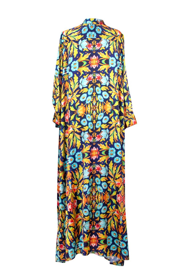 Magdalene Print Shirt Dress - saisankoh