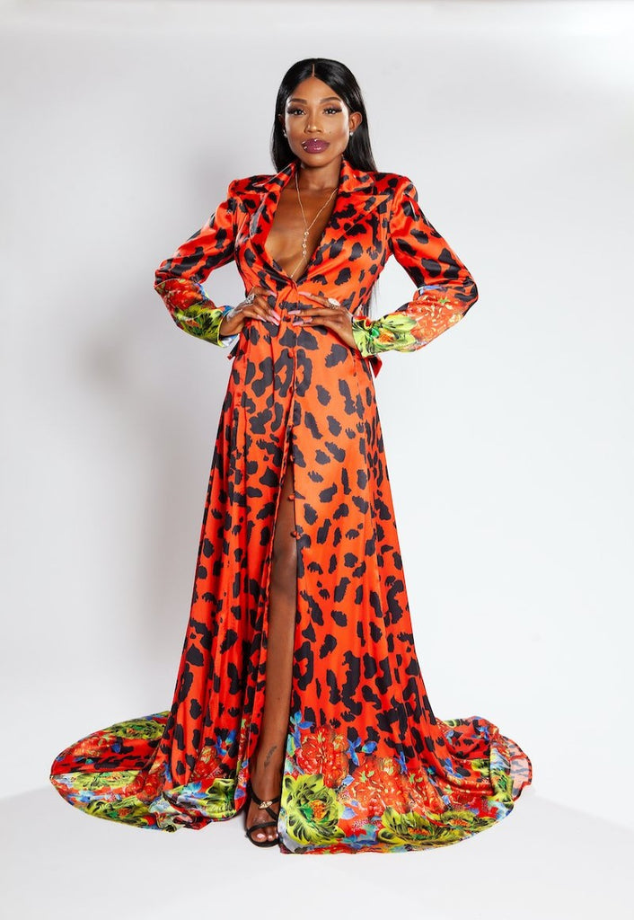 Flora Blazer Gown 