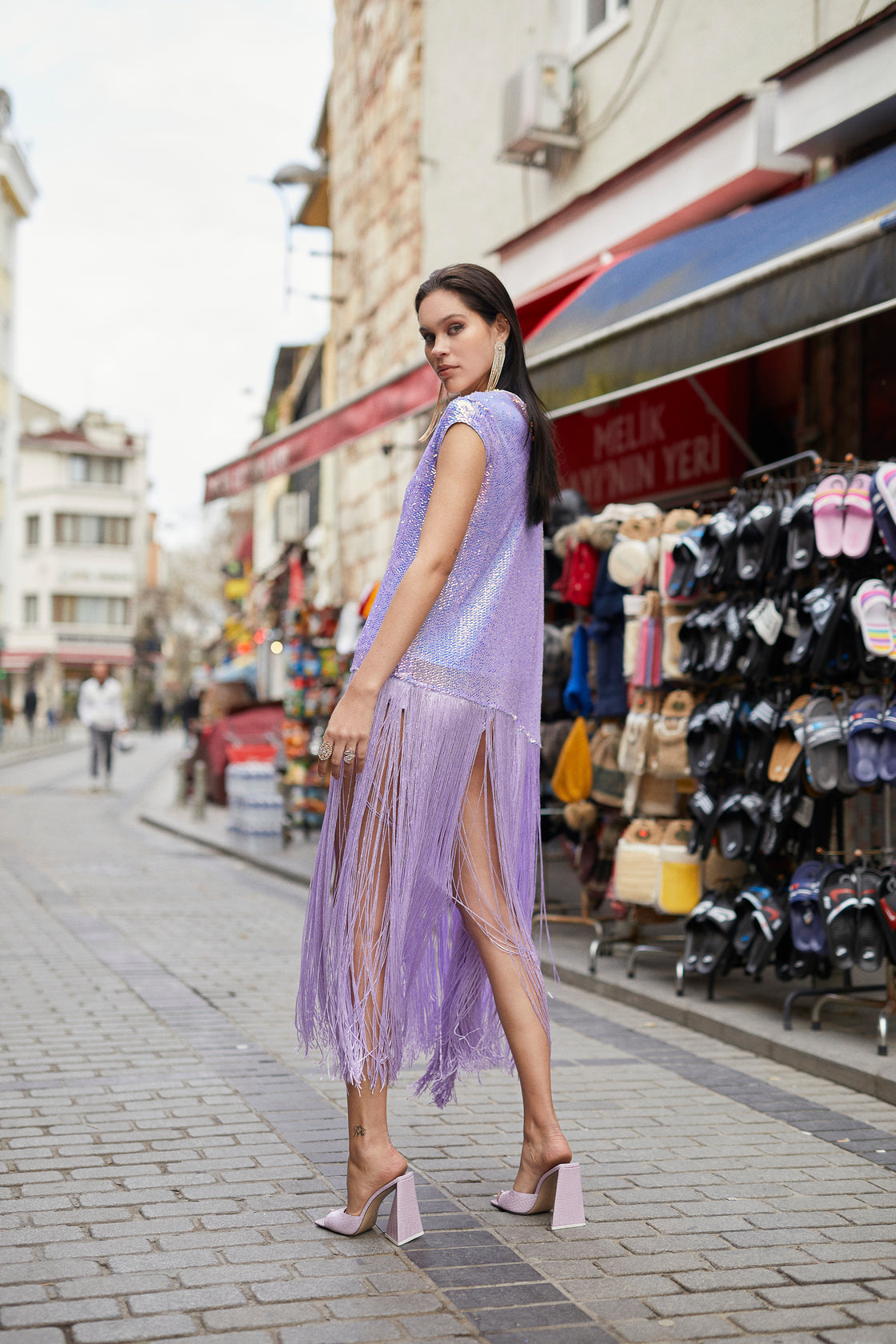 Daphne Fringe Dress by Sai Sankoh — view 3