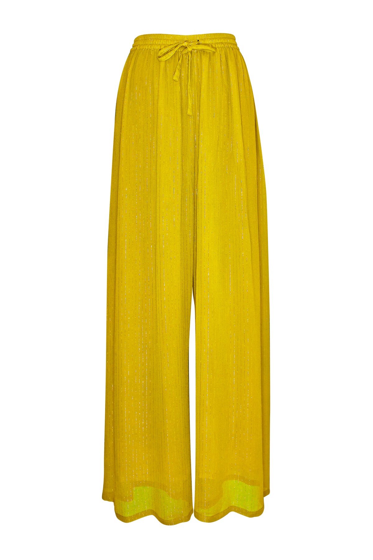 Yellow Lurex Pants - saisankoh