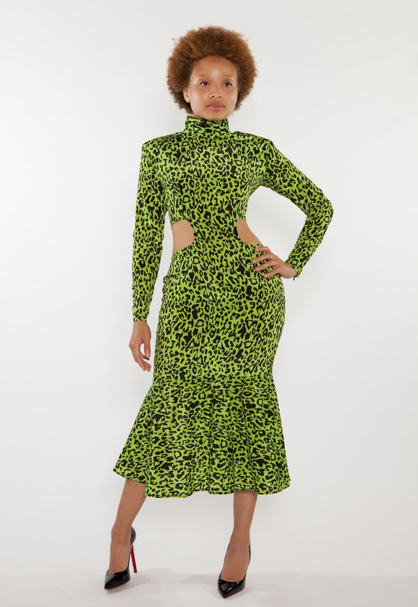 Lavinia Cut-Out Pencil Dress
