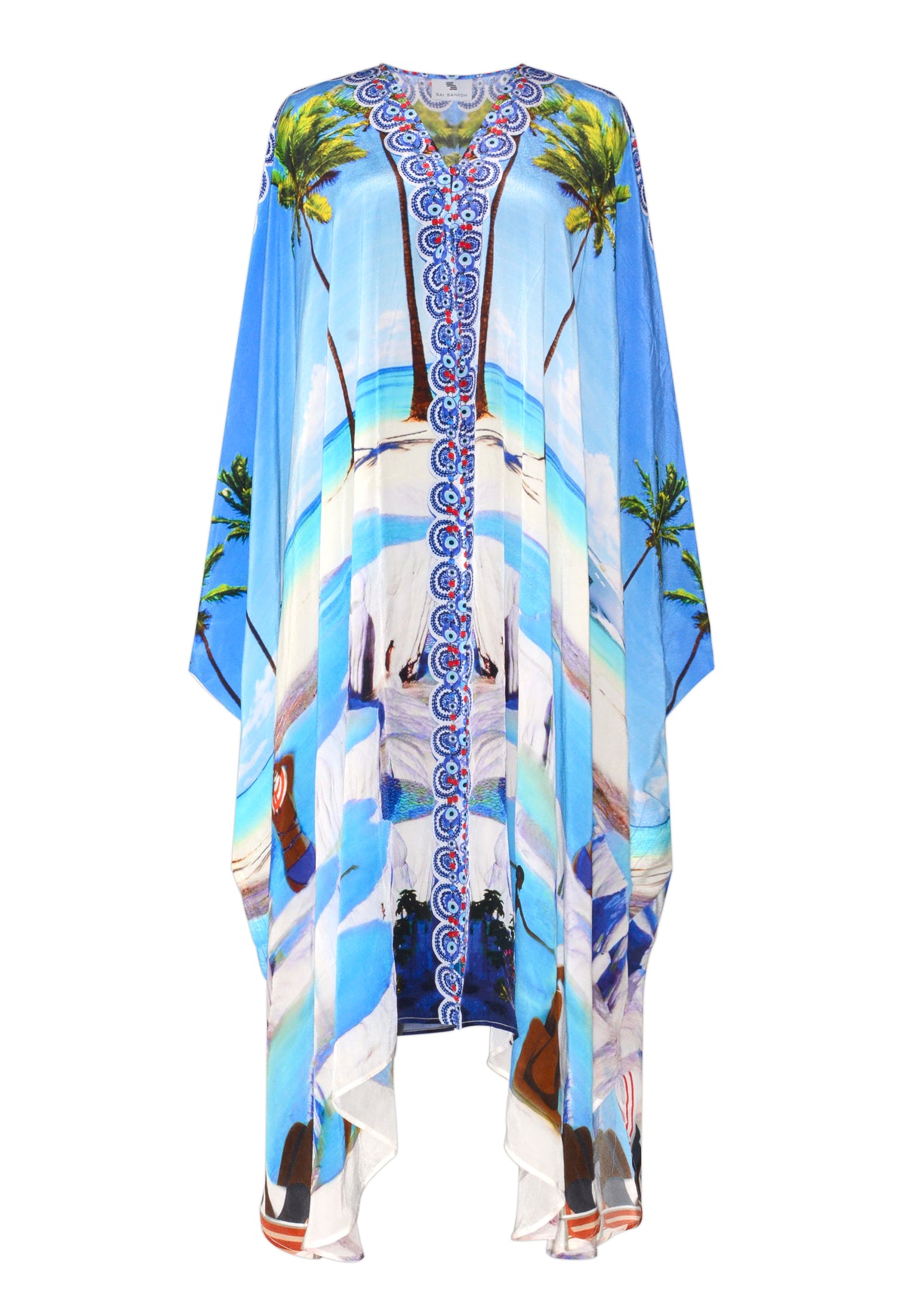 best beach kaftans 2023 Sai Sankoh printed kaftan 