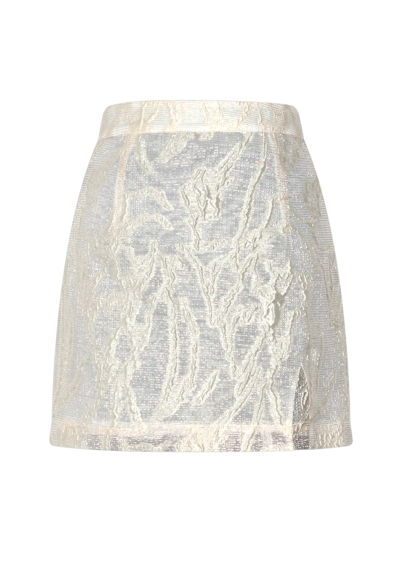 Fey Mini Skirt by Sai Sankoh, luxury resort skirt