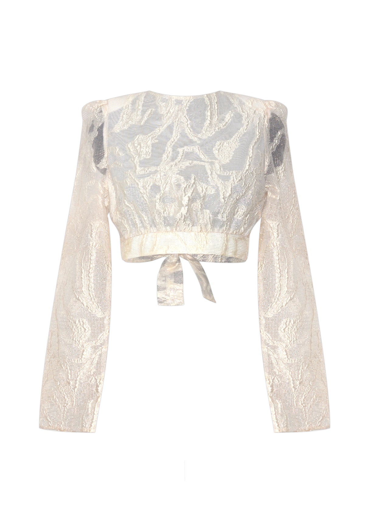 Marie Crop Top by Sai Sankoh, luxury resort blouse