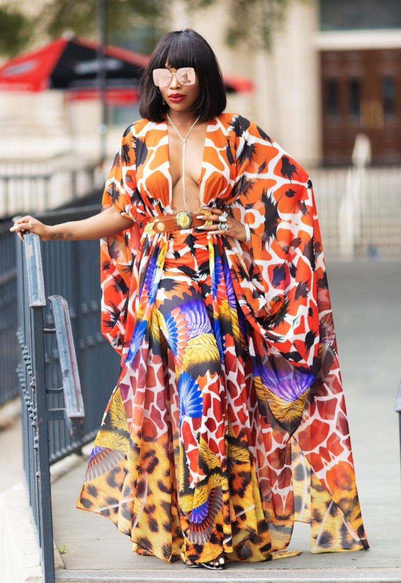 Luxury Resort Wear Kaftans made in India Sai Sankoh