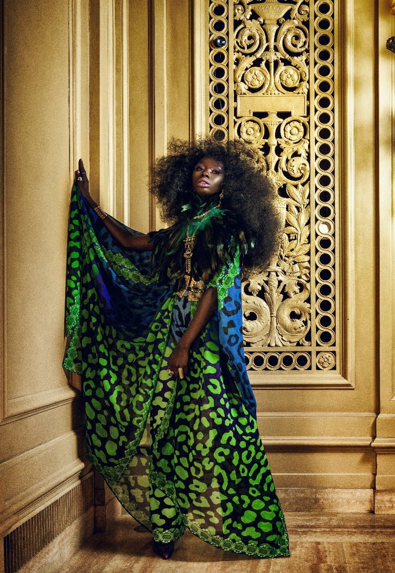 Tori Goddess kaftan - saisankoh