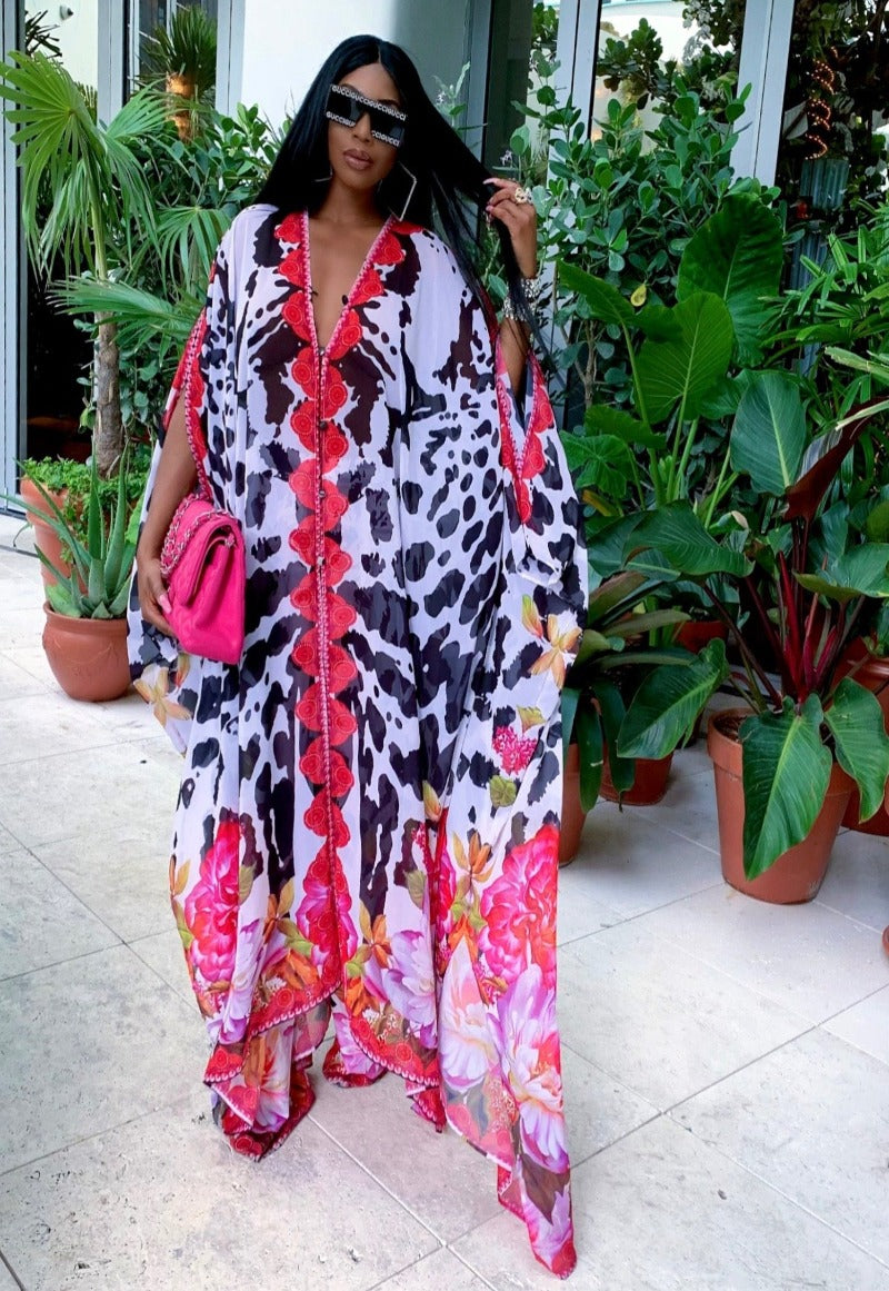 Shiba Goddess kaftan - saisankoh