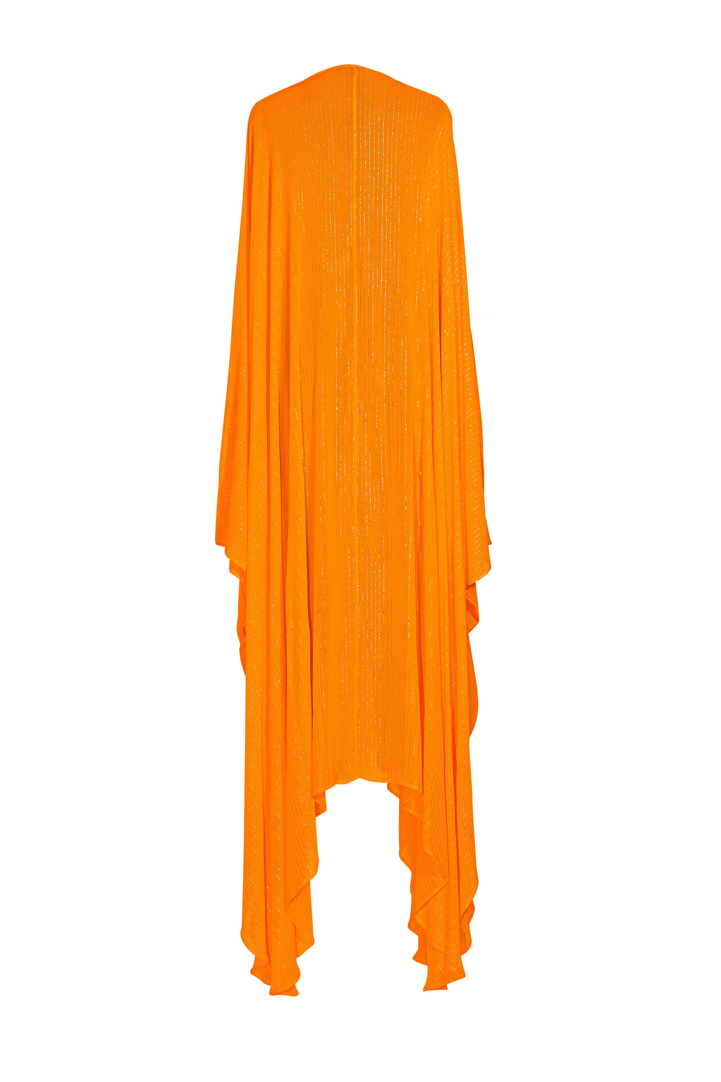 Orange Lurex Bristol Goddess kaftan - saisankoh