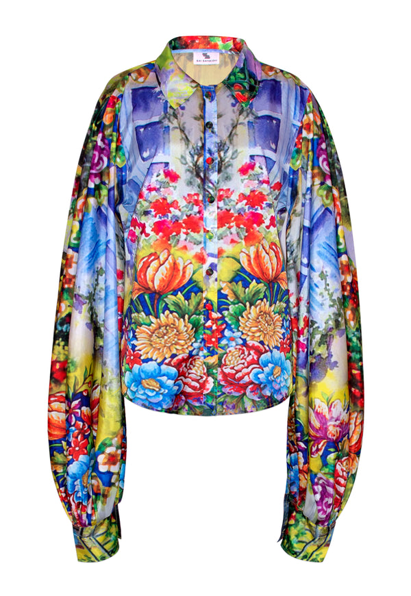 Sicily Print Blouse