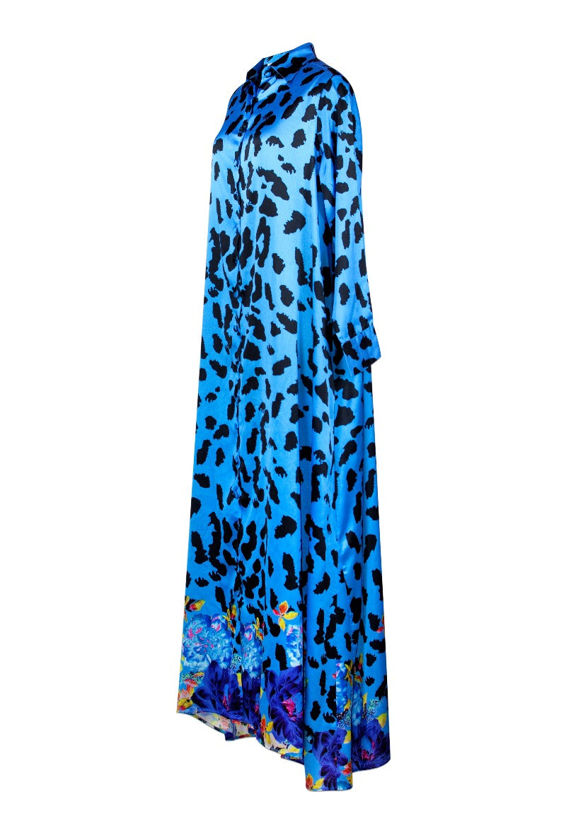Blue Jezebel Shirt Dress