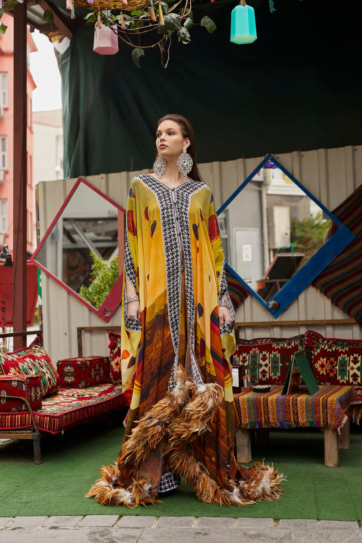 Alma Goddess Kaftan by Sai Sankoh — view 3