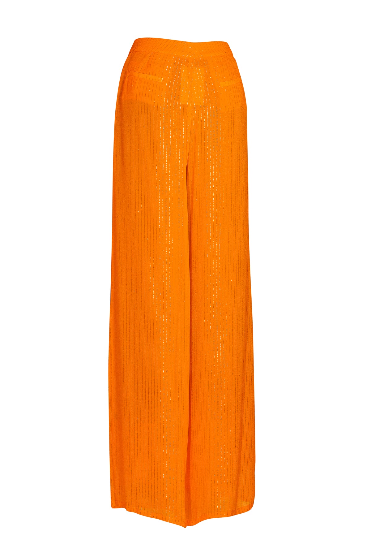 Orange Lurex Blair Pants - saisankoh