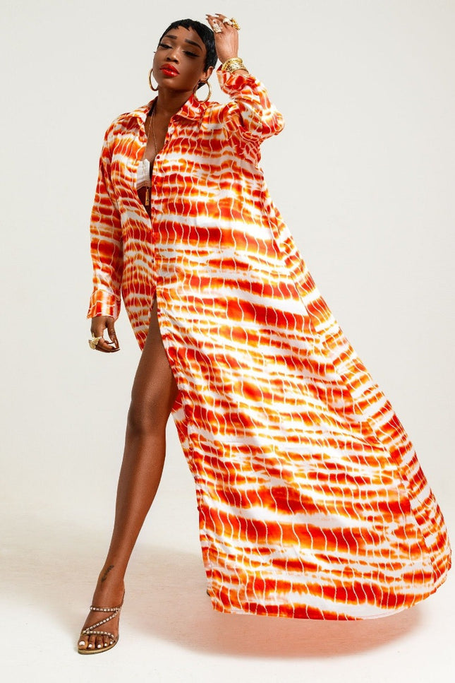 Riviera Shirt Dress - saisankoh